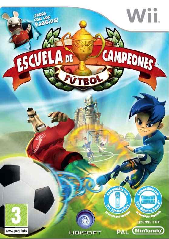 Escuela De Campeones Futbol Wii